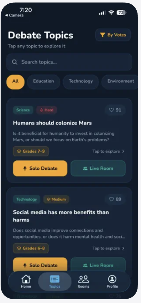 Debate Topics